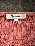 Madewell 100% Cotton Pink Pullover Sweater Size L - photo 7