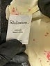 Réalisation 100% Silk Yellow Cocktail Dress Size S - photo 8
