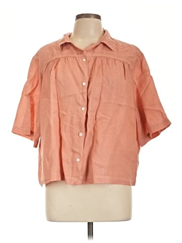 Velvet by Graham & Spencer Short Sleeve Blouse (view 1)
