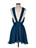 Keepsake 100% Polyester Solid Blue Cocktail Dress Size S - photo 2
