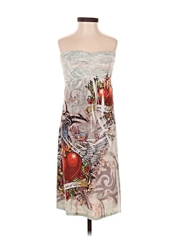 Ocean Blue Cocktail Dress (view 1)