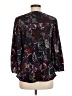 Calessa Paisley Black 3/4 Sleeve Blouse Size M - photo 2