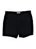 Ann Taylor LOFT 100% Cotton Solid Black Shorts Size 8 - photo 1