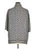 Max Studio 100% Polyester Paisley Gray 3/4 Sleeve Blouse Size XL - photo 2