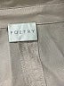 Poetry 100% Silk Solid Tan Long Sleeve Silk Top Size 14 - photo 7