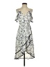 Greylin 100% Polyester Paisley Blue Casual Dress Size S - photo 1