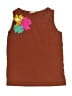 Mini Boden 100% Cotton Brown Sleeveless Top Size 9 - 10 - photo 1