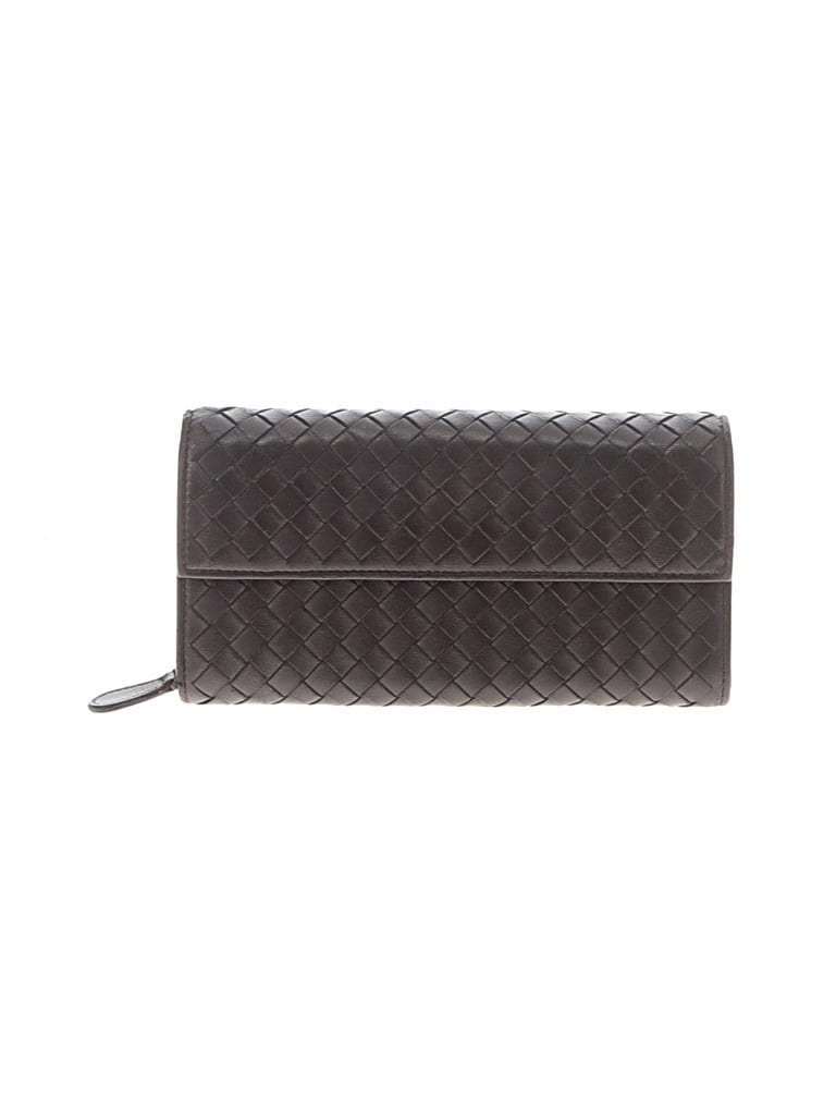 Pre-owned Bottega Veneta Leather Wallet In Brown
