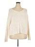 Ann Taylor LOFT 100% Cotton Ivory Pullover Sweater Size XXL - photo 1