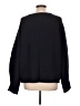 H&M Solid Black Pullover Sweater Size L - photo 2