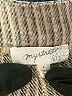 Mystree 100% Polyester Tweed Silver Casual Pants Size L - photo 4