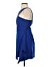 BCBGMAXAZRIA Solid Blue Cocktail Dress Size 4 - photo 5