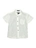Mayoral Solid Ivory Short Sleeve Button-Down Shirt Size 3 - photo 1