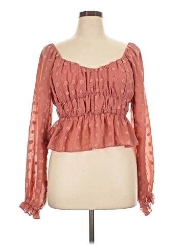 Altar'd State Long Sleeve Blouse (view 1)