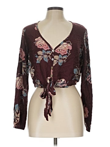 Show Me Your Mumu Long Sleeve Blouse (view 1)