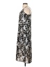 Olive and Oak 100% Polyester Paisley Silver Casual Dress Size XS - photo 5