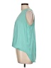 Veronica M. 100% Polyester Teal Sleeveless Blouse Size L - photo 5