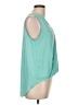 Veronica M. 100% Polyester Teal Sleeveless Blouse Size L - photo 4