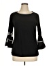 MSK Black 3/4 Sleeve Top Size XL - photo 1