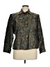 Brownstone Studio New York Paisley Teal Jacket Size XL Petite - photo 1