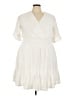 MICHAEL Michael Kors Ivory Casual Dress Size 2X - photo 1