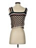 Veronica Beard 100% Cotton Brown Sweater Vest Size XS - photo 2