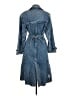 Gap 100% Cotton Blue Trenchcoat Size M - photo 2