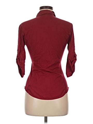 James Perse 3/4 Sleeve Button-Down Shirt (view 2)