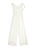 Tahari Ivory Overalls Size 7 - photo 1