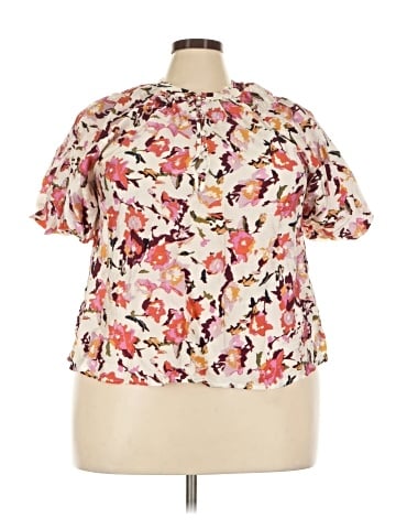 Caslon Short Sleeve Blouse (view 1)