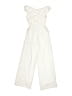 Tahari Ivory Overalls Size 7 - photo 2