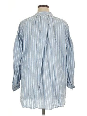 Trafaluc by Zara 3/4 Sleeve Button-Down Shirt (view 2)