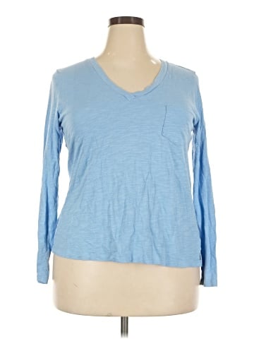 Caslon Long Sleeve T-Shirt (view 1)