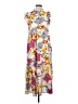 THML 100% Polyester Floral White Casual Dress Size S - photo 1