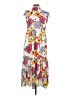 THML 100% Polyester Floral White Casual Dress Size S - photo 2