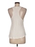 Delia's 100% Rayon Animal Print Graphic Hearts Leopard Print White Sleeveless Top Size M - photo 2