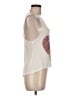 Delia's 100% Rayon Animal Print Graphic Hearts Leopard Print White Sleeveless Top Size M - photo 4