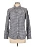 J.Crew 100% Cotton Houndstooth Gray Long Sleeve Button-Down Shirt Size 12 - photo 1