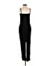 Naked Zebra 100% Polyester Solid Black Jumpsuit Size S - photo 2
