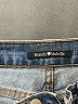 Brandy Melville Hearts Blue Jeans Size S - photo 7