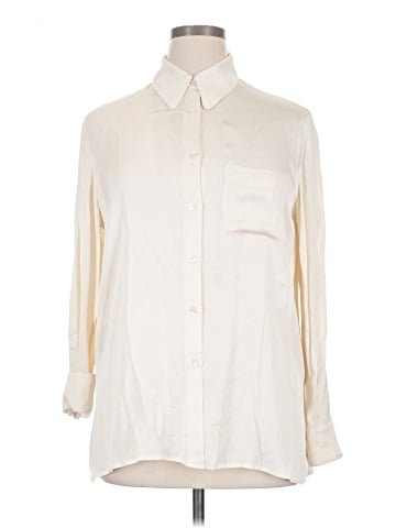 Raquel Allegra Long Sleeve Button-Down Shirt (view 1)