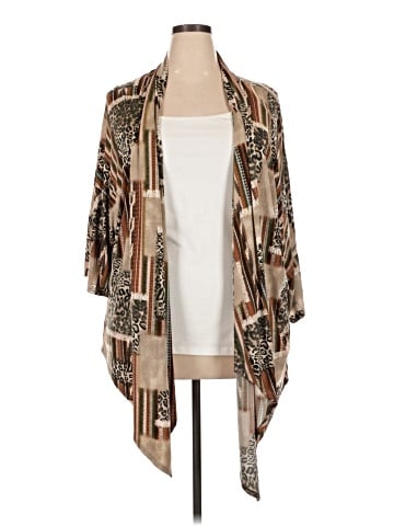 The ZigZag Stripe Kimono (view 1)