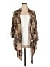 The ZigZag Stripe Brown Kimono Size 2X - photo 1