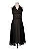 Connected Apparel 100% Polyester Black Cocktail Dress Size 12 - photo 1