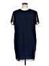 Studio 1 100% Polyester Blue Casual Dress Size 16 Petite - photo 1
