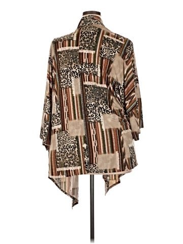 The ZigZag Stripe Kimono (view 2)