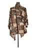 The ZigZag Stripe Brown Kimono Size 2X - photo 2