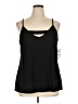 Bar III Black Sleeveless Top Size 1X - photo 1