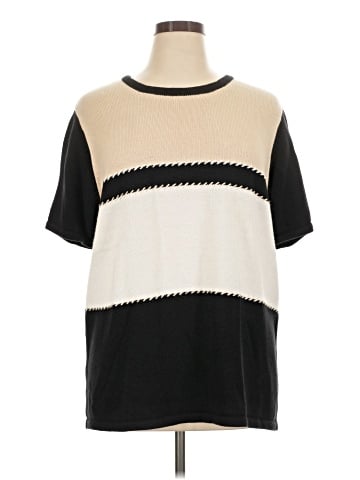 Stitches Pullover Sweater (view 1)