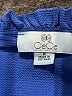 CeCe Blue Short Sleeve Polo Size M - photo 7